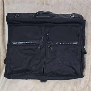 Tumi Ballistic Nylon Black Garment Bag Luggage Travel Suitcase